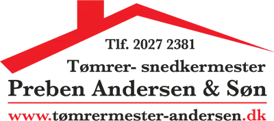 Tømrer- & snedkermester Preben Andersen & Søn ApS logo