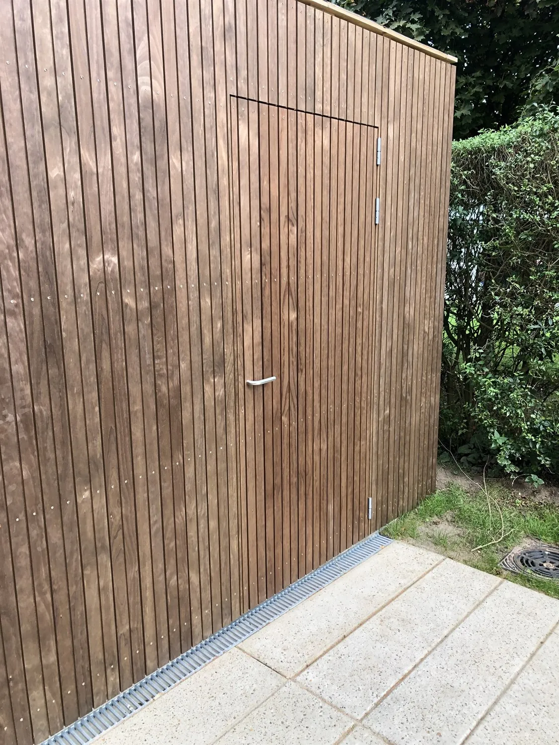 Renoveret facade på hus i Nordsjælland