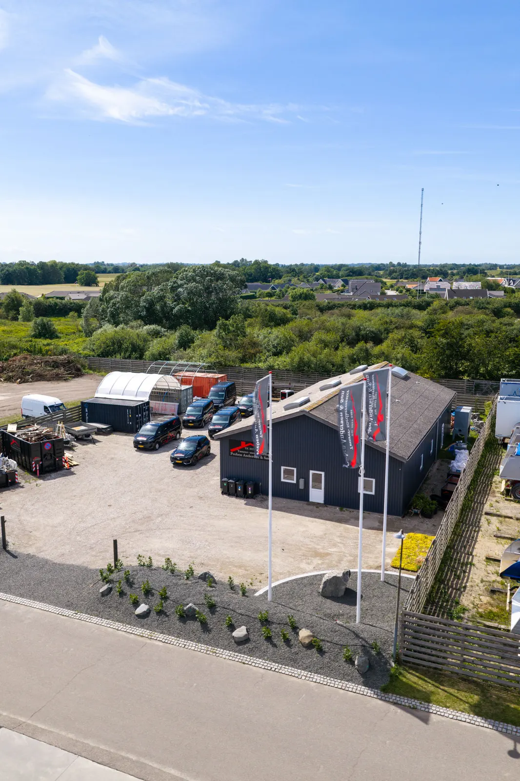 Vognpark, hold og maskiner hos Preben Andersen & Søn