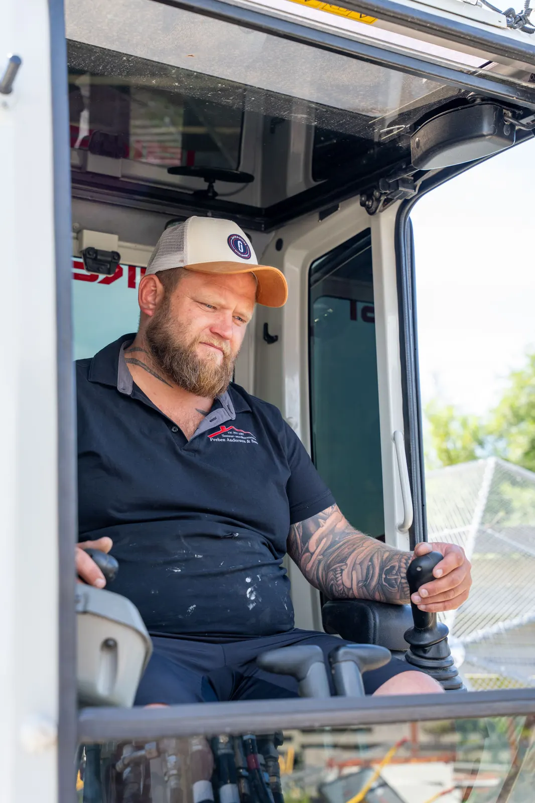 Vognpark, hold og maskiner hos Preben Andersen & Søn